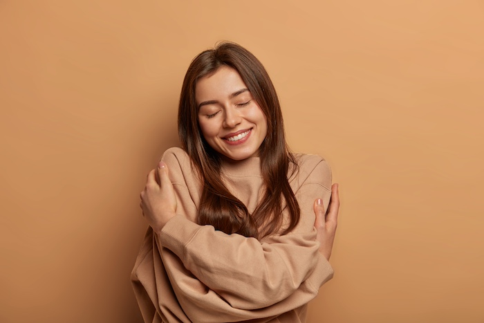 Chica sonriendo